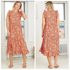 Universal Thread floral midi length dress! Size small.